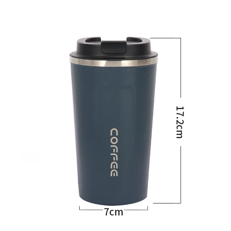 Stainless Steel Coffee Thermos Mug  Stainless Steel Car Vacuum Flasks -  380/510ml - Aliexpress