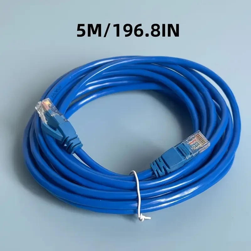 High-Speed Cat6 Ethernet Cable - RJ45 LAN Patch Cord