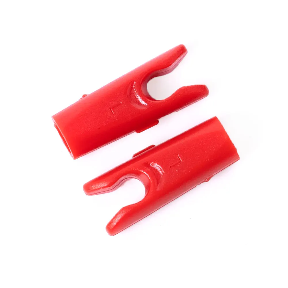 50pcs High Quality Plastic Arrow Pin Nocks Size S/L For ID4.2mm ID6.2mm ID3.2mm DIY Arrow Archery Accessory 6