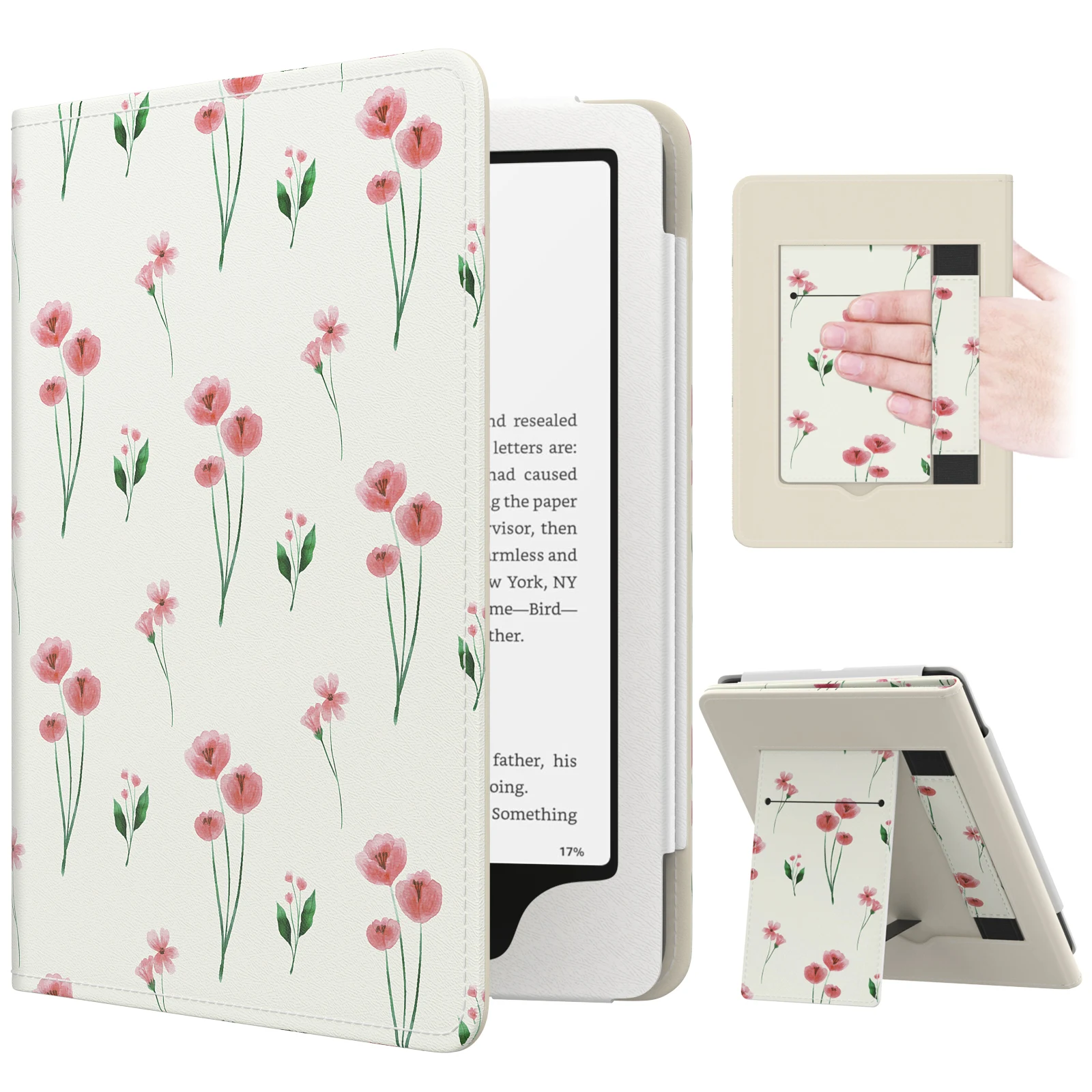 MoKo Case for 7"/6.8" Kindle Paperwhite(12th/11th Gen-/)and Kindle Colorsoft Signature Edition Slim PU Shell Cover Cas kindle case