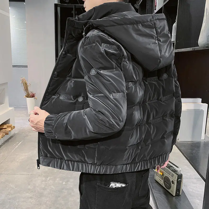 New High Quality White Duck Thick Down Jacket Men Coat Snow Parkas