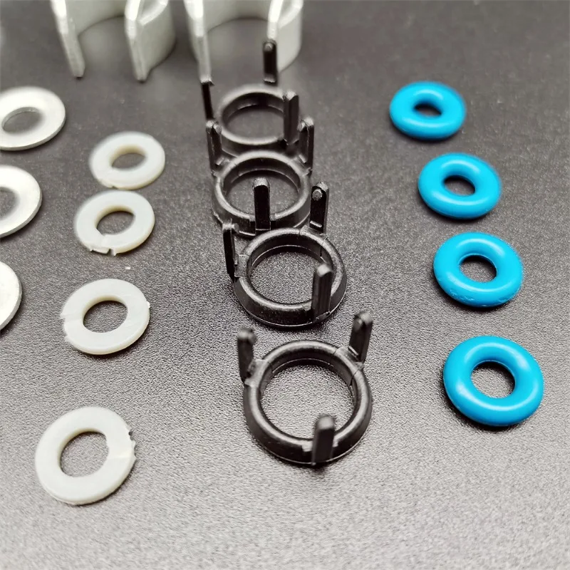4pcs Fuel Injector O-ring Seals Repair Kits For AUDI VW Jetta Golf Tiguan Beetle Passat CC injector washer shims,fuel injector cleaner,diesel injector tube,fuel injector removal tool
