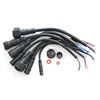 5/20Pcs M16 Waterproof 2 3 4 5 Pin IP65 Cable Wire Plug for LED Strips Male and Female Jack 22mm nut Connector 20CM OD 6mm 5