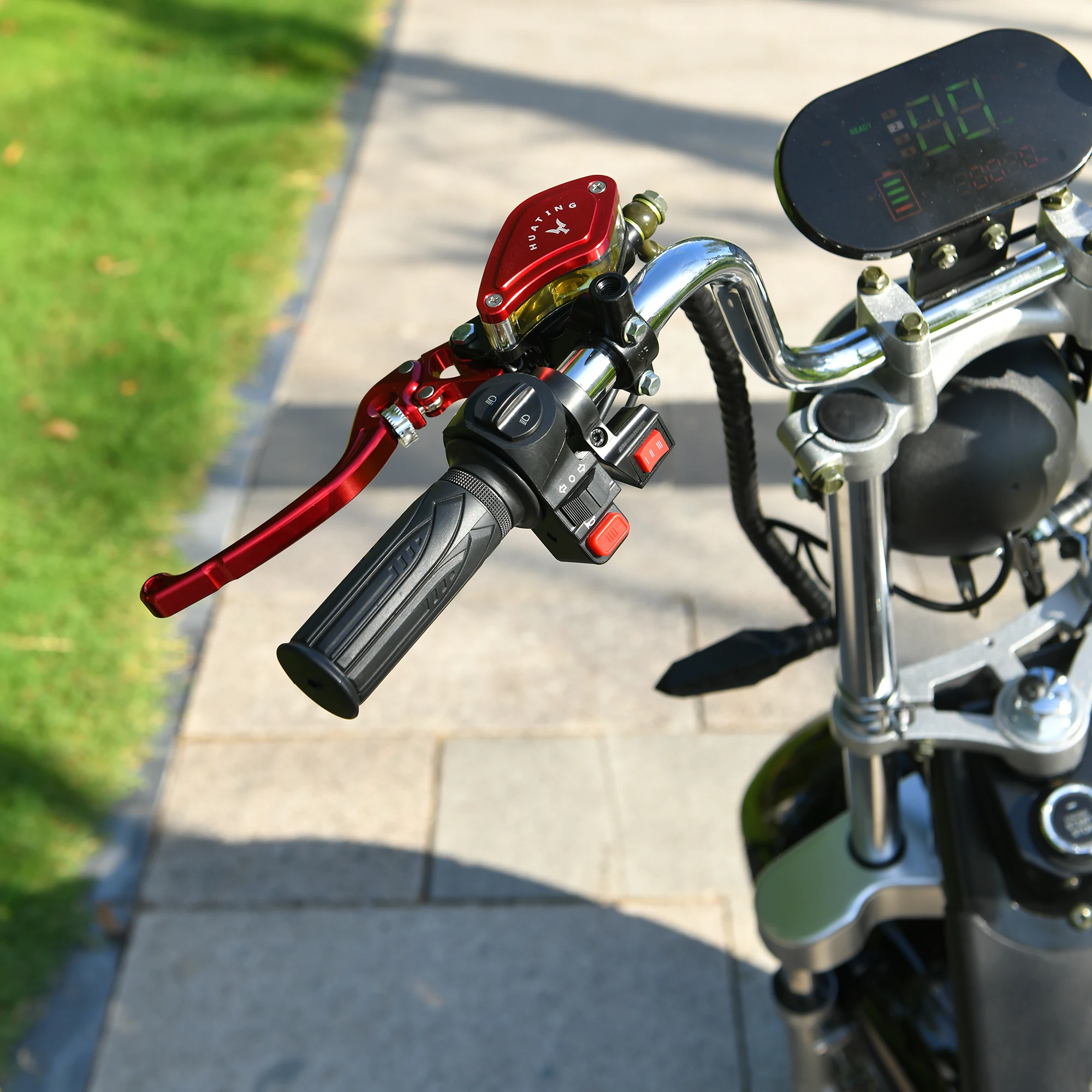 Powerful Electric Motorcycle With 18 Inch Fat Tire And 4000W Aluminum Wheel Motor With A Max Speed Of 80KM/H Electric Scooter