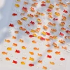 Little Red Fish Jelly Summer Goldfish Carp Ocean Beach Mermaid Sea Shiny Small Koi Soft Relief Nail Art Stickers Manicure Decals 5