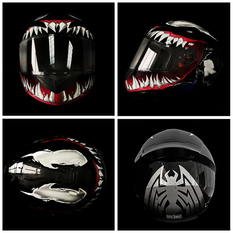 Venom: il pazzesco casco da moto che sta facendo impazzire il web! –