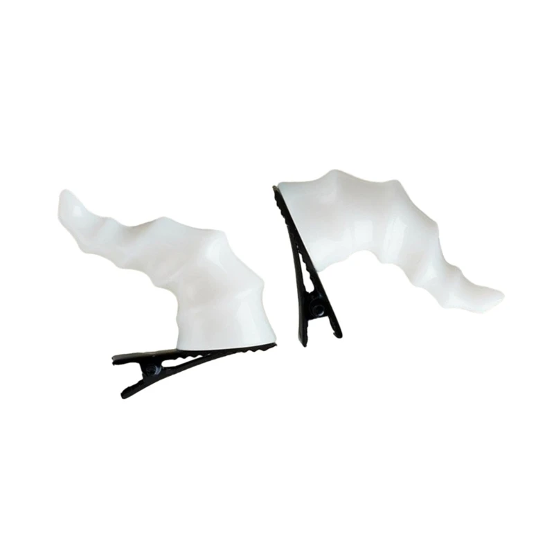 Dragon Horn Barrettes Devil Cosplay Girl Barrettes Devil Headwear Cosplay Spring Festival Costume Hairpin hair accessories