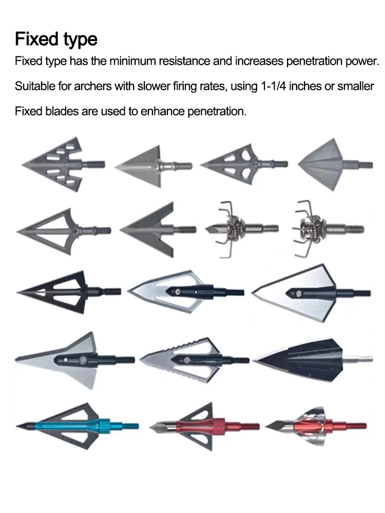 Arrow Point Tip 100grain 125grain 150grain Arrowheads Hunting Broadhead Fishing Darts Field Target Archery Shooting Accessories