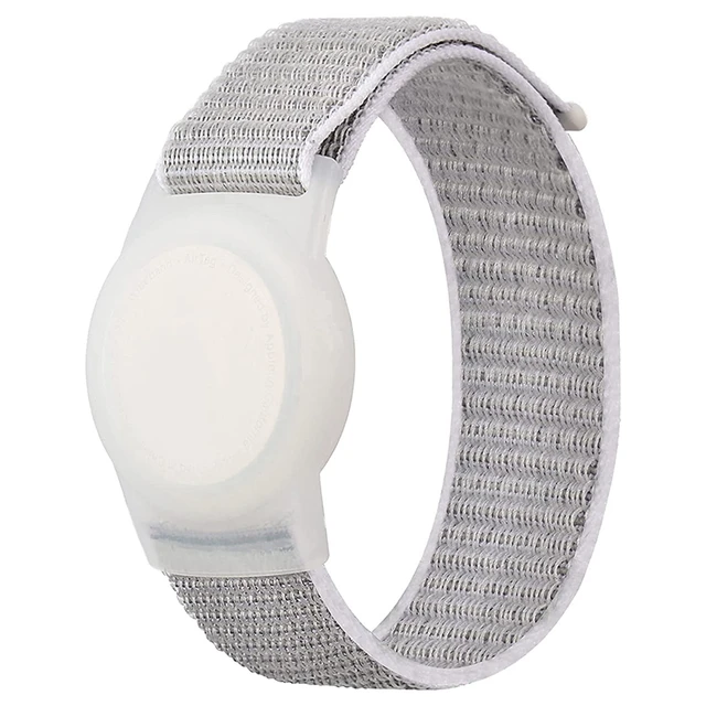 Bracelet pour enfant compatible avec Apple AirTag, étui de protection pour  Air Tag, support de traqueur GPS avec bracelet en nylon H - AliExpress