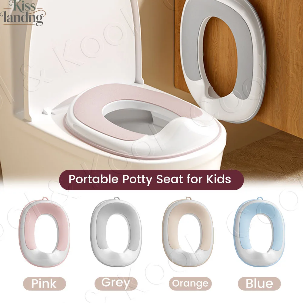 Siège de toilette universel pour enfants, siège de toilette anti-éclaboussures pour garçons et filles