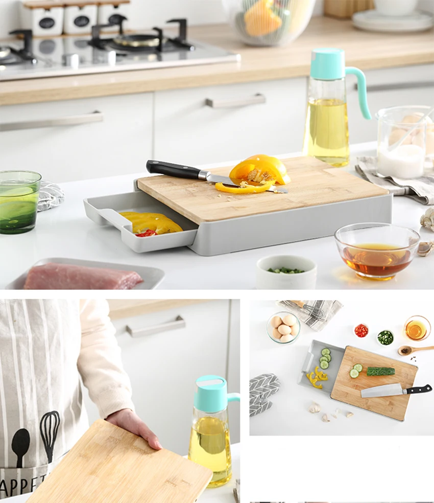 3pcs Cutting Board Set Thick Chopping Board Grip Handle Nonslip Serveware  Accessories Set Kitchen Gadget For Meat Veggies Fruit - AliExpress