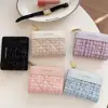 Retro Fashion Mini Short Wallet PU Leather Large Capacity Coin Purse Solid Color Card Holders Girl 2