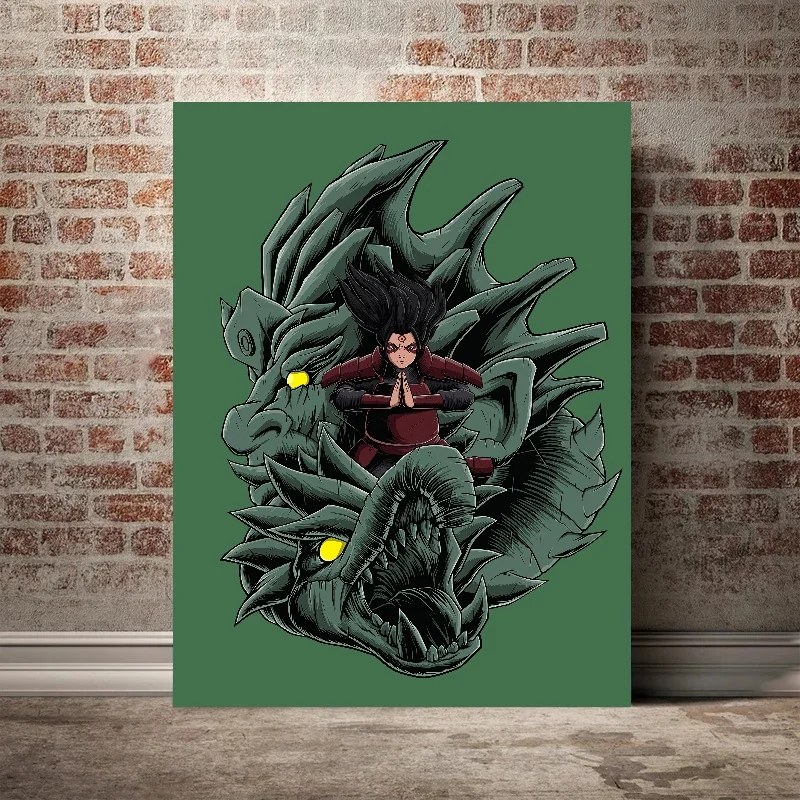 thumbnail image 1 of Póster de Naruto, periféricos de anime, mural, pintura en lienzo, decoración, figura de dibujos animados, imagen, arte de pared, decoración de habitación de niños, sin marco, 1 of 5