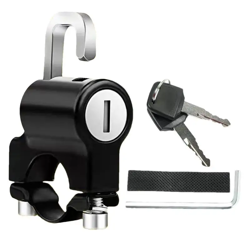 

Motorcycle Hat Lock Anti-Theft Car Alarm System Anti Theft Lock Ensures Safety Motorbike Accessories for Motorcross Scooters