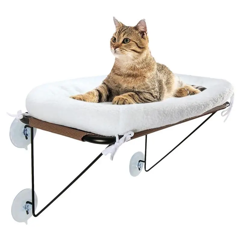 

Cat Perch For Window Cat Window Hammock Comes With 4 Suction Cups Overlooking And Sunbathing Ideal For Indoor Cats Accessories