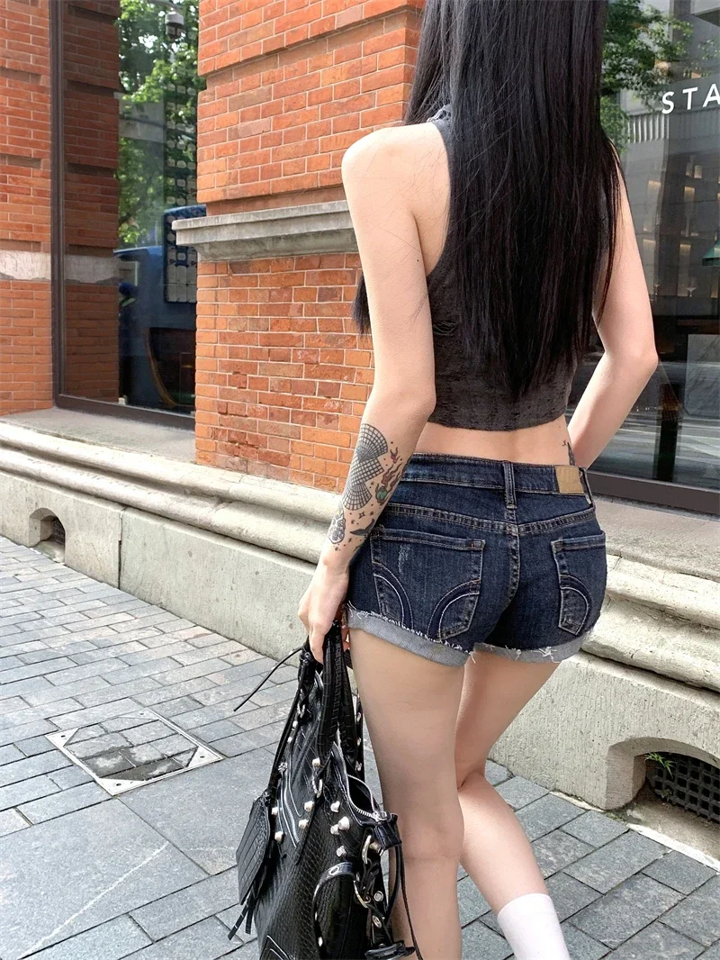Denim Shorts Detail