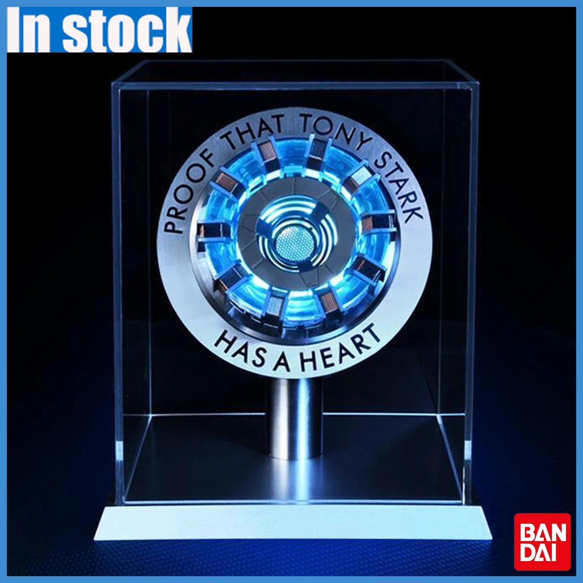 

Super Hero Iron Man MK1 MK2 Arc Reactor 1:1 Mk50 Tony Stark Heart Chest Lamp statue Avengers peripheral Figure Metal Model Toys