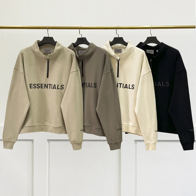 Essentials - Sudadera con capucha y cremallera para Hombre