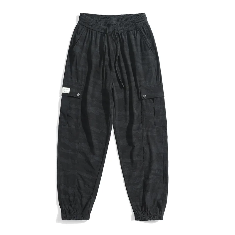 Plus Size Camouflage Cargo Pants Men 10XL 9XL 8XL 7XL 6XL Multi-Pockets Sweatpants Ice Silk Joggers Breathable Harem Trousers 3