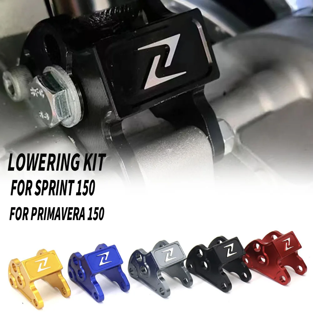 

Motorcycle Accessories Aluminum Linkage Lowering Kit Link For Vespa Sprint Sprint 150 Primavera Primavera 150