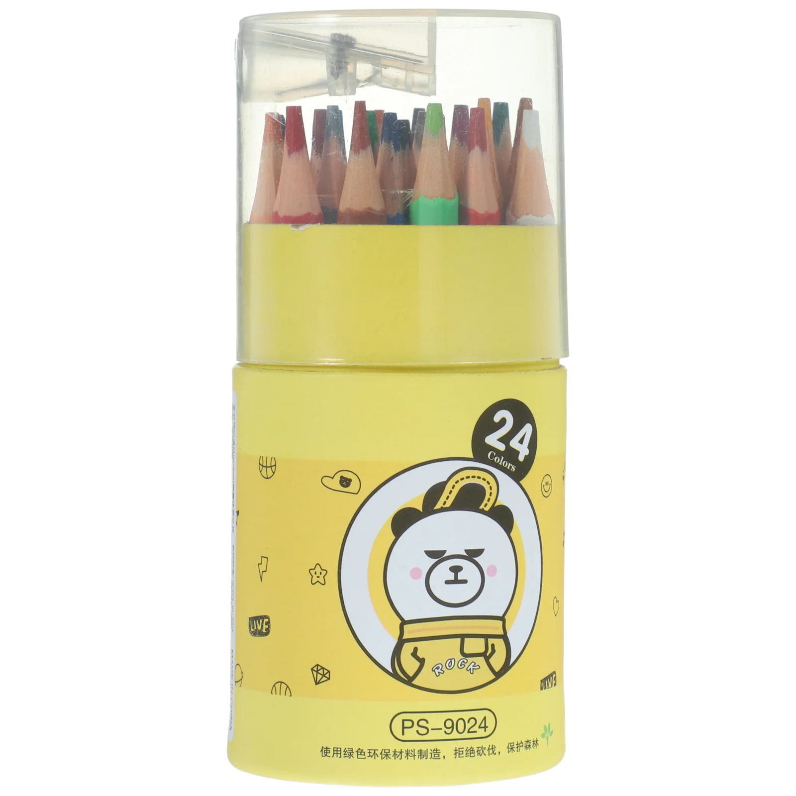 

1 Box of Colored Pencils for Paint Artist Drawing Pencils Student Pencils Bulk Portable Painting Pencils(24Pcs)