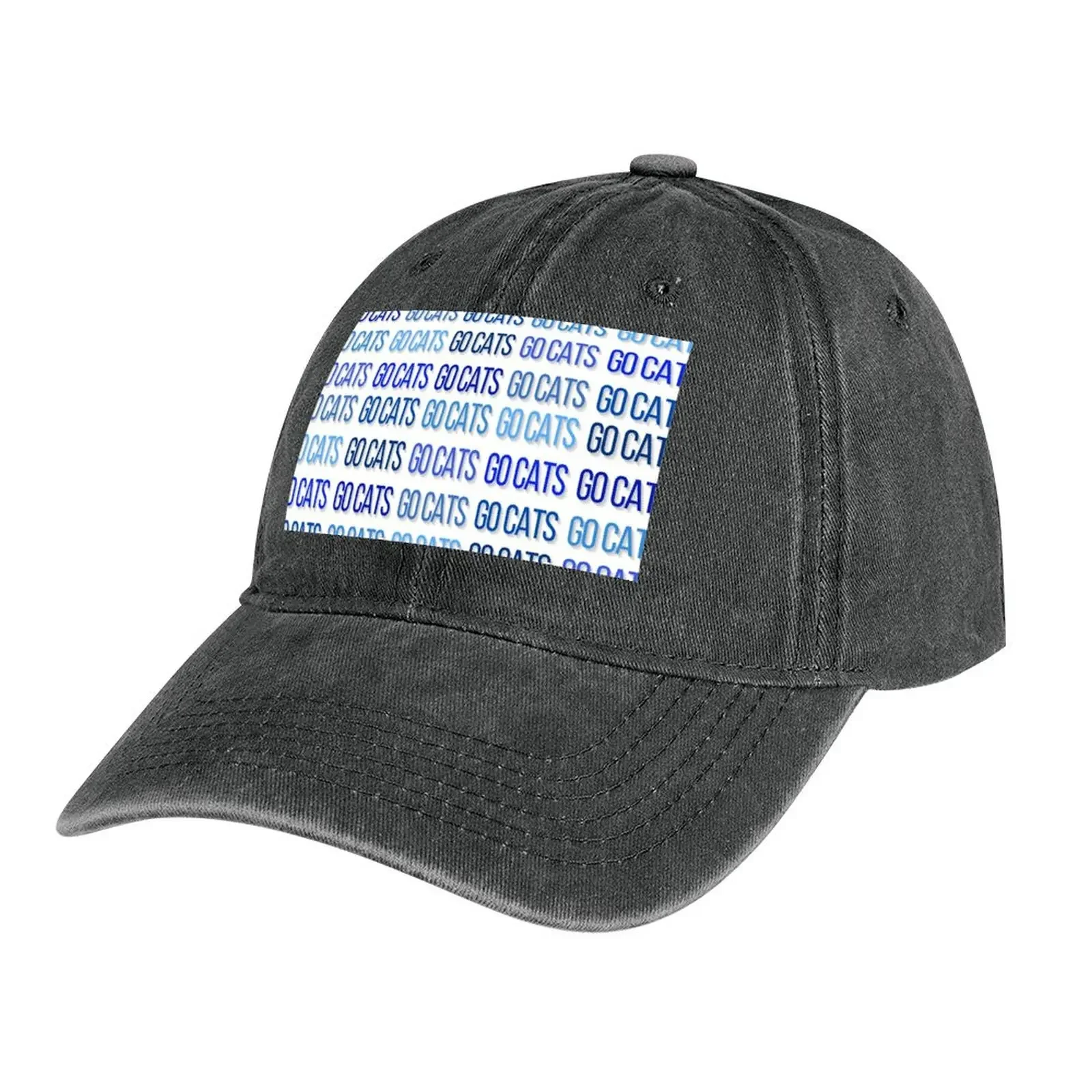

UNH Go Cats Cowboy Hat hiking hat summer hat western Golf Wear Women Caps Men's