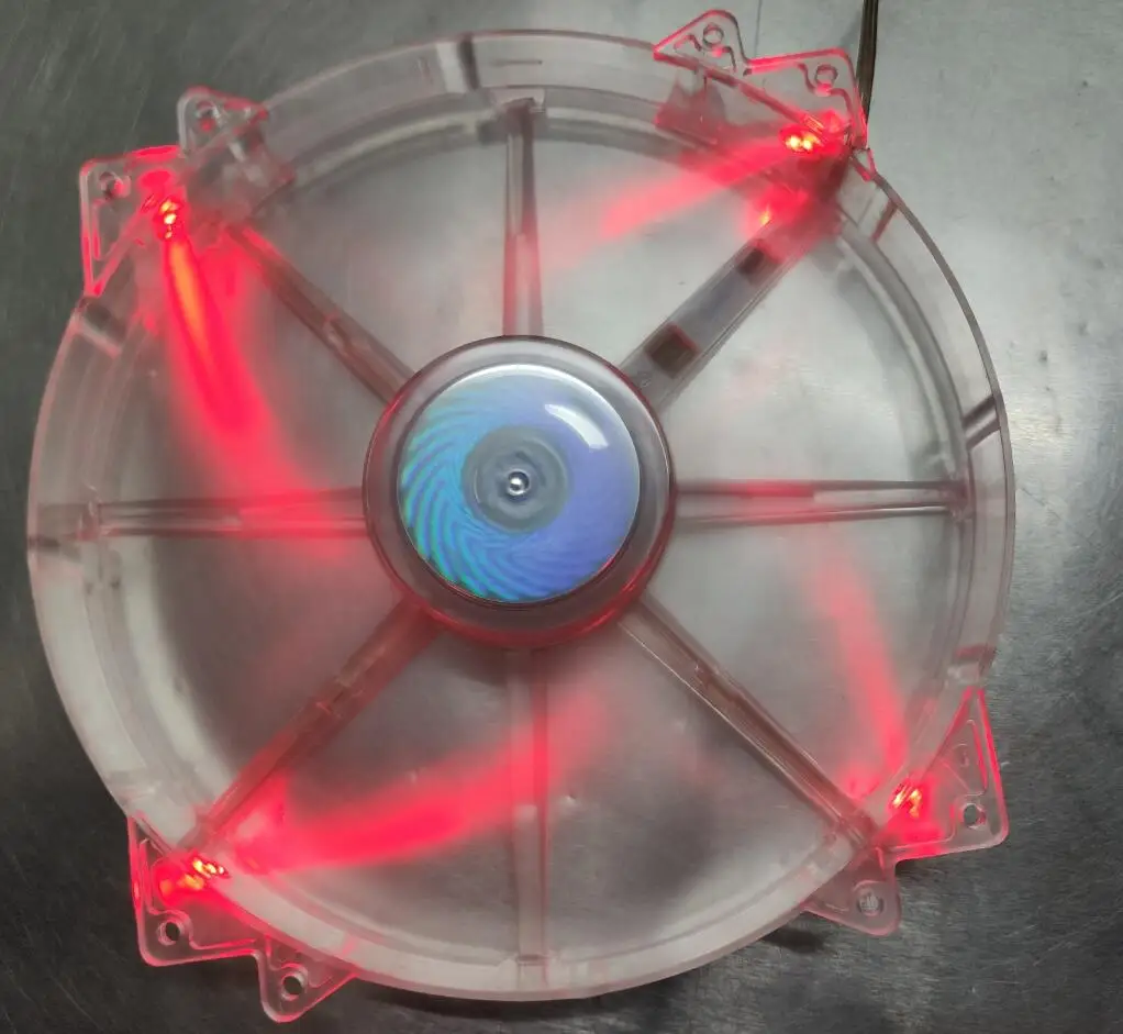 20cm Fan Computer Case Silent Fan 200mm Fan Led Blue 200mm 200mm