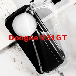 Durable Soft TPU Silicone Protective Phone Case - Sleek Back Cover for DOOGEE V31 GT (Transparent)