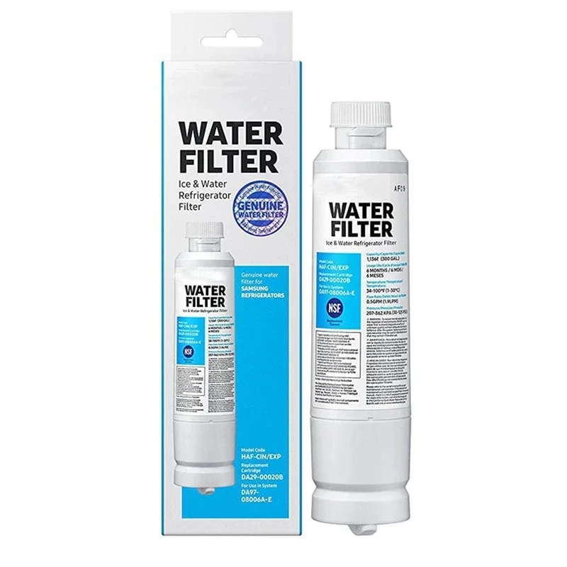 DA29-00020B Refrigerator Water Carbon Filter for DA29-00020A/B, HAF-CIN/EXP, RF28HFEDBSR