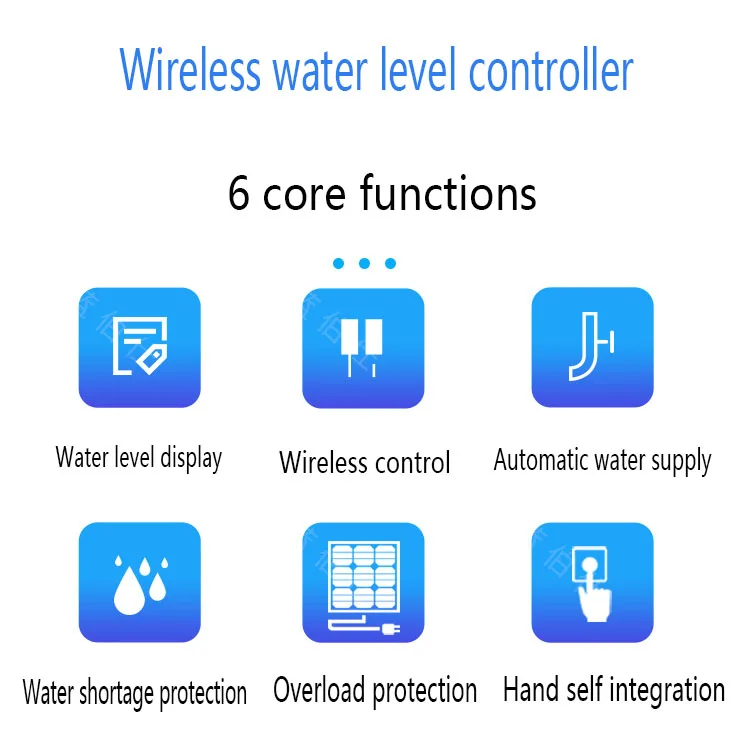 Description Picture 3 of itemWireless Water Level Controller Remote Control Water Tower Pool Water Pump Float Ball Automatic Water Pumping Water Switch