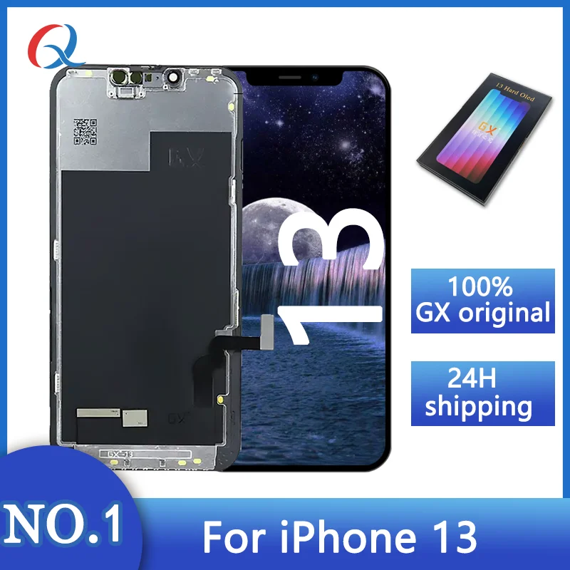

Gx oled Original mobile phone lcd for iphone 13 display pantalla iphone 13 screen replacement for iphone 13 lcd