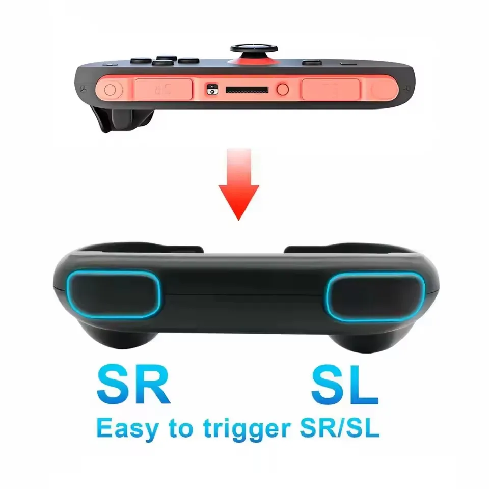 2PCS Grip for Nintend Switch 2 Joy Left Right Controller Joystick Hand Holder Accessories