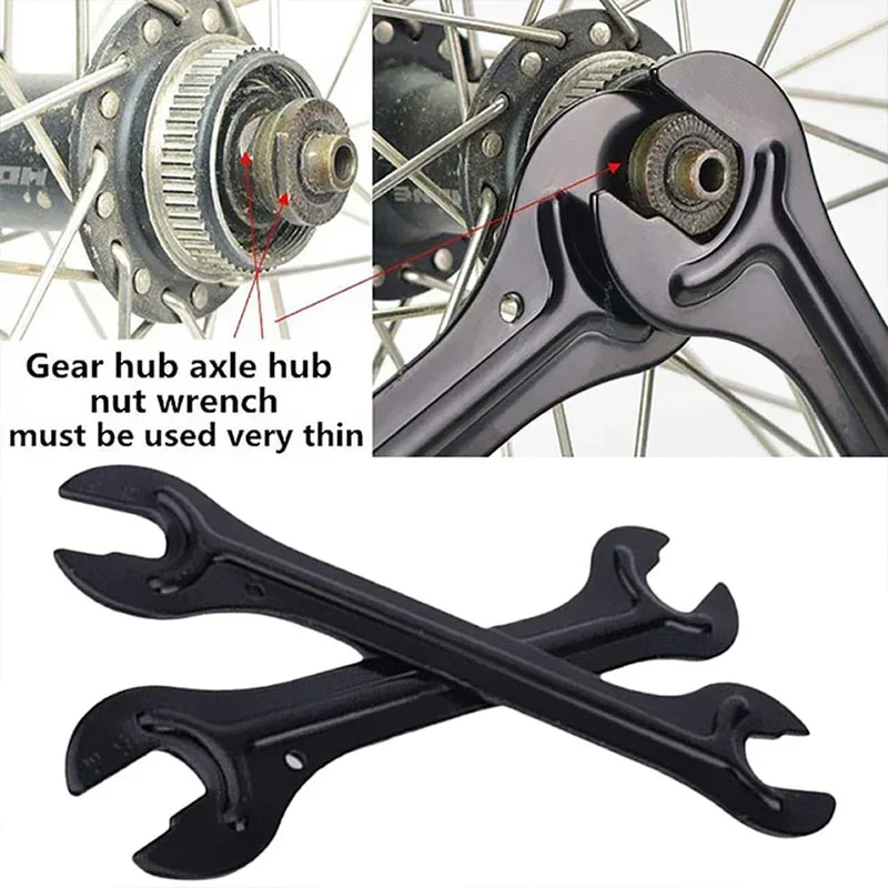 

Bike Hub Cone Spanner Portable Bike Head Open End Axle Hub Cone Wrench Spanner Bicycle Repair Tool Accesories 13/14/15/16mm