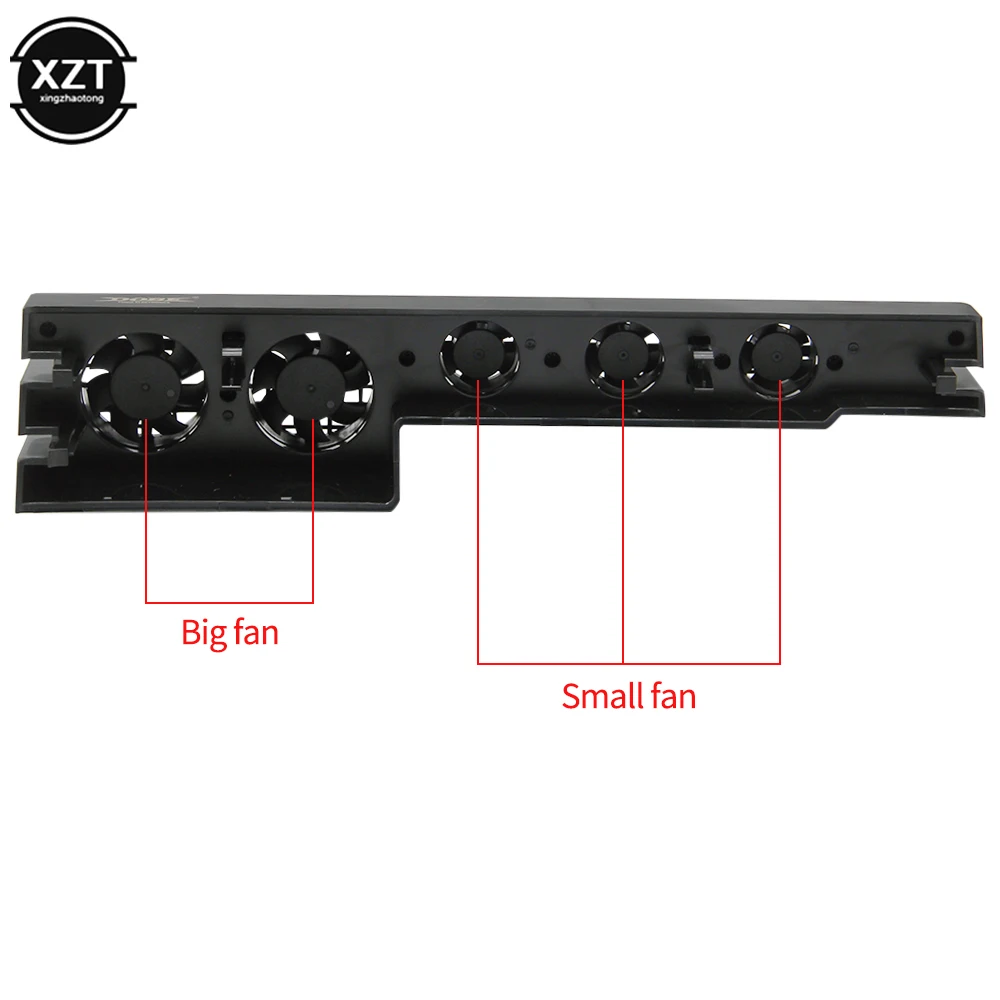 Gaming Cooling Fan PS4 Pro Temperature Control for PS4 Host Rear Game Console Computer Accessories