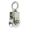 Type Pulley 304 Stainless Steel Duplex Bearing Traction Pulley Block Ultra-quiet Pulley Roller 85AC 4