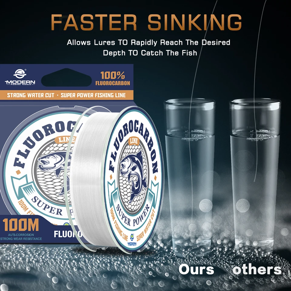ZUKIBO 50M 100M 100% Giappone Materiale 2-88LB Lenza da pesca in fluorocarbonio Fibra di carbonio Leader Fly Line Affondamento rapido Pesca alla carpa  18