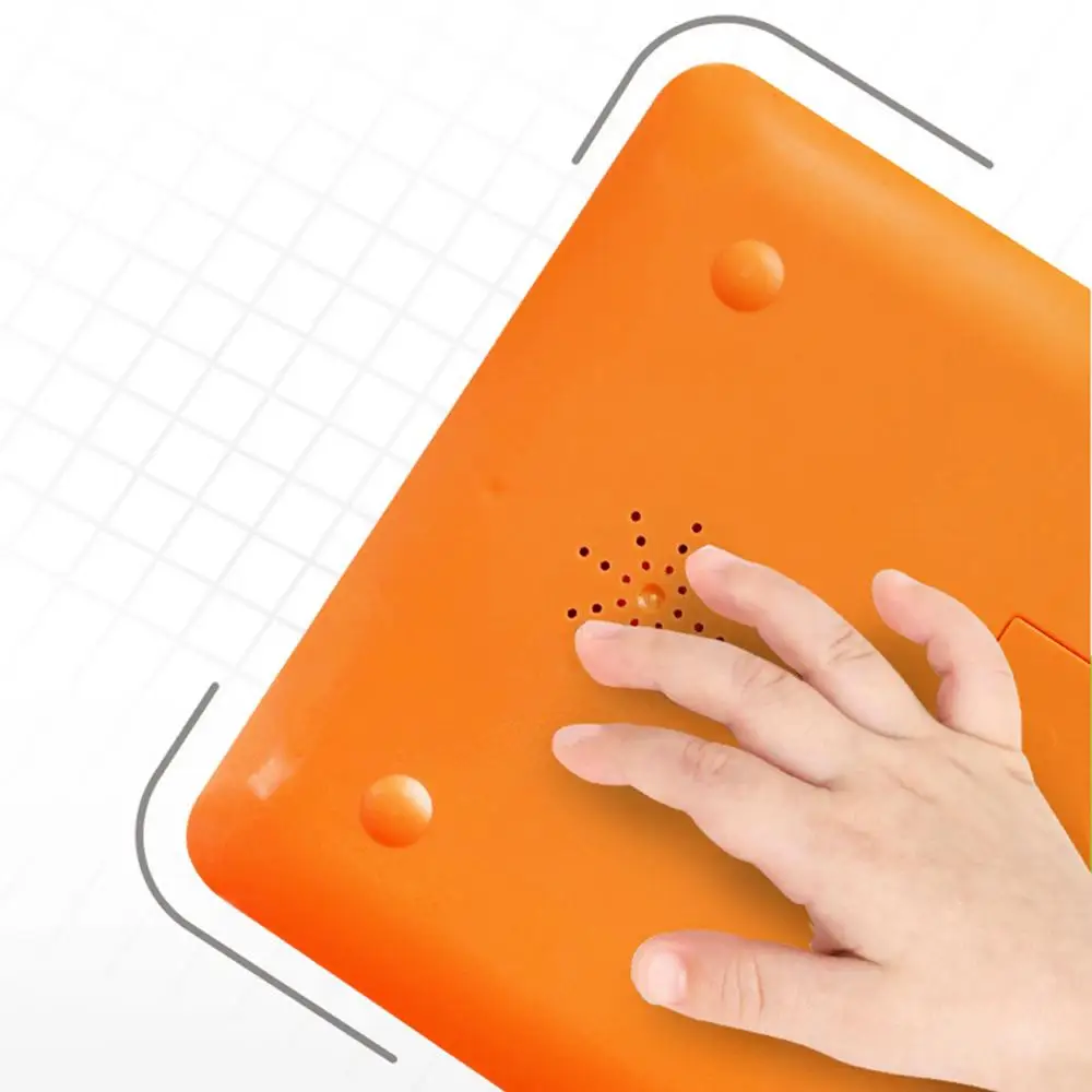 Childrens Learning Tablet 7-Inch Kids Smart Pad Ergonomic Alphabet Learning Preschool Learning Activities Touch & Learn Tablet