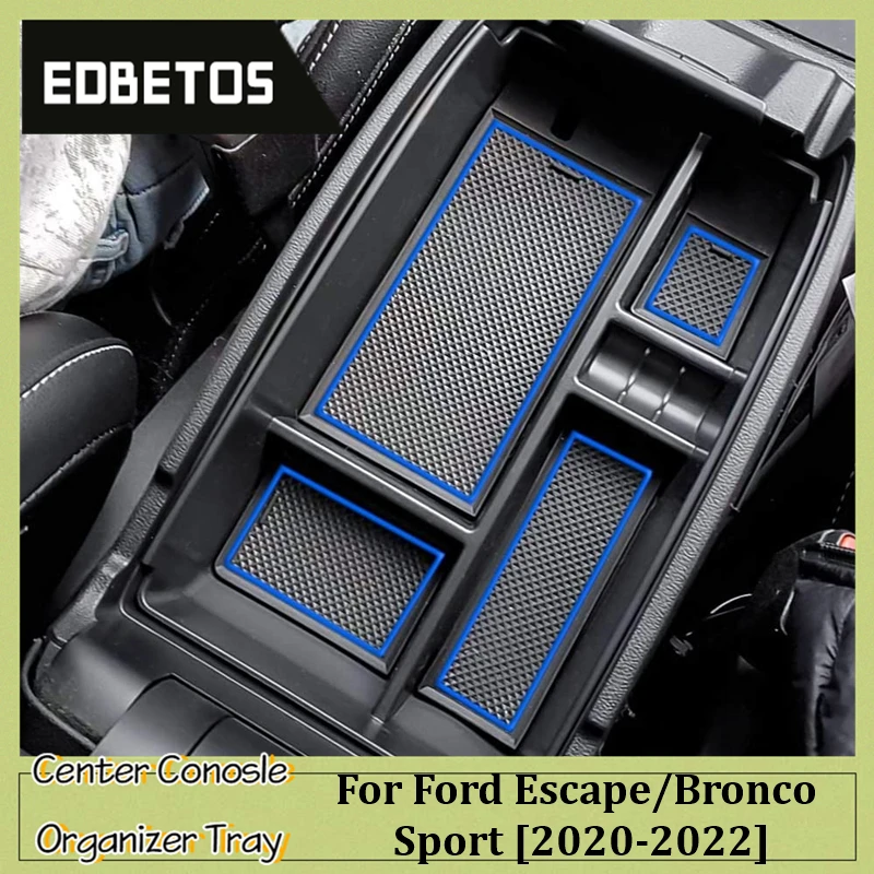 

Центральная консоль Органайзер лоток для Ford Escape 2020 2021 и 2021 Bronco Sport CX430 4-дверное вторичное хранилище