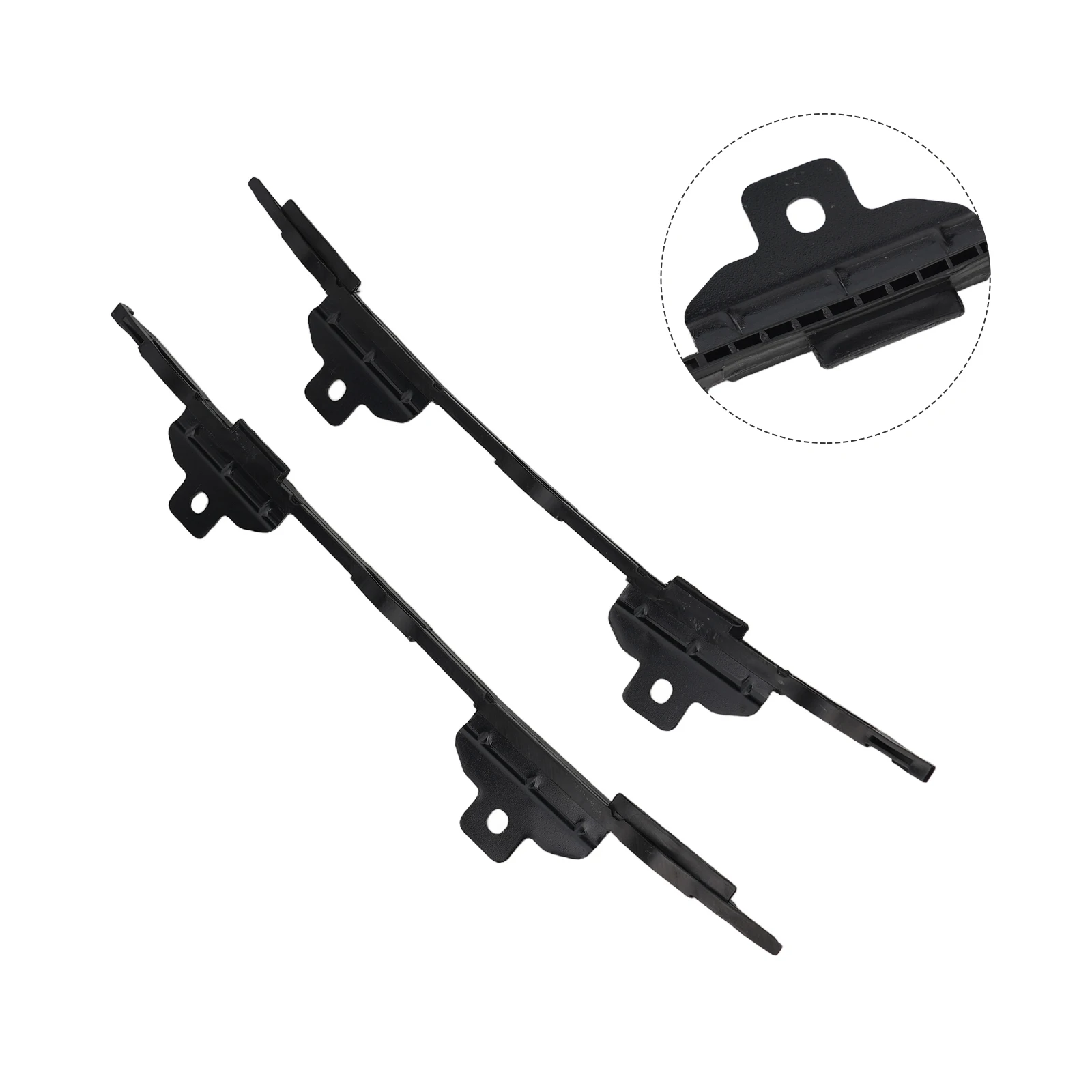 

Auto Parts Rail Sliding Bracket 2Pcs 54102993888 Black Dustproof Plastic Sunroof Curtain Rail Tool Good Effect