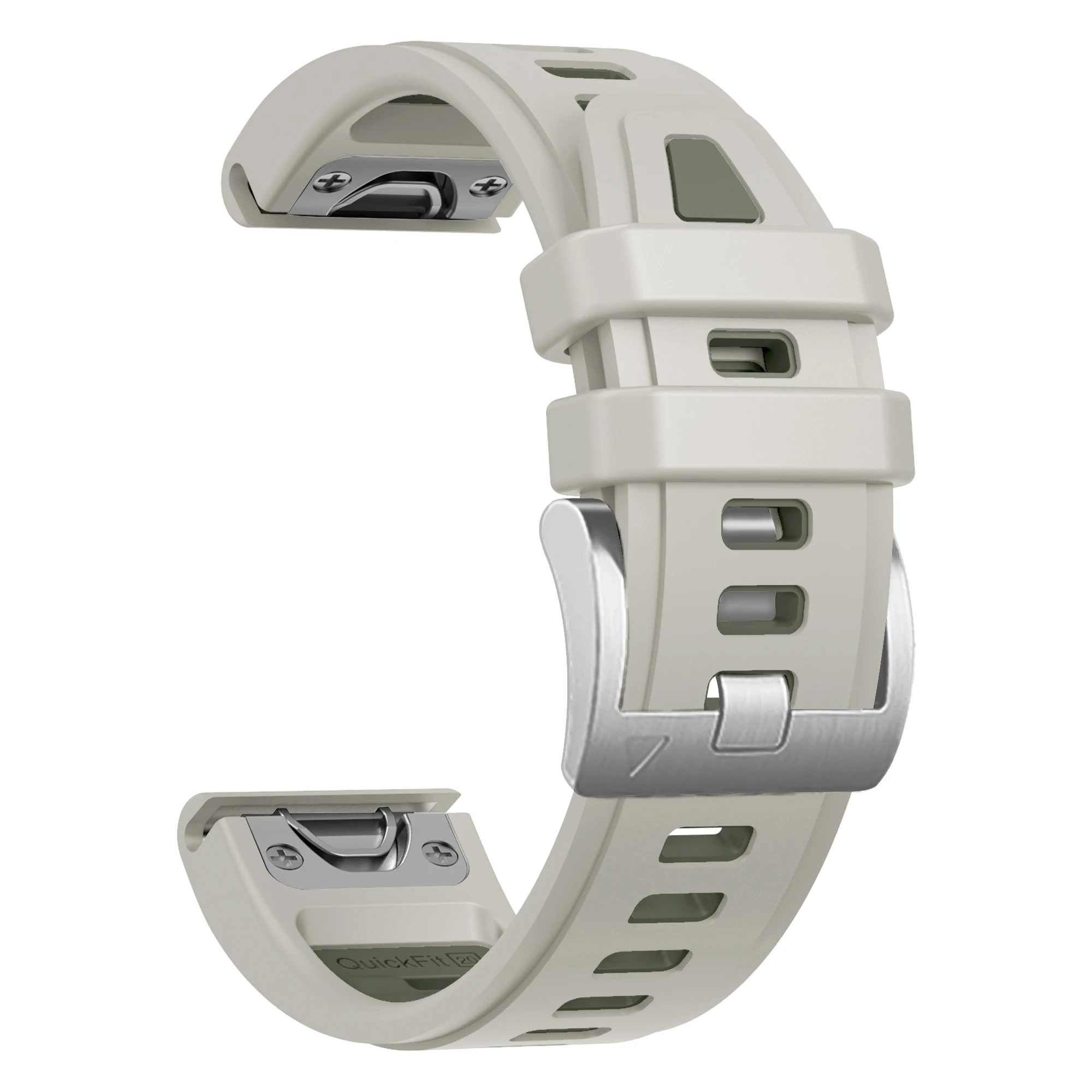 Enhanced Silicone Wristband for Garmin Smartwatches - 43mm