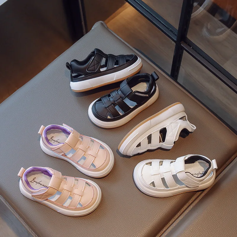 

Summer New Baby Casual Sports Shoes Children's Fashion Baotou Anti Kick Soft Sole Beach Shoes