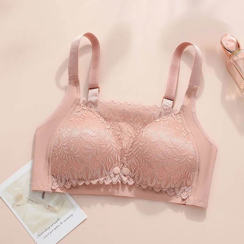Maternity Bras Wirefree Nursing Bra For Pregnancy Clothes Prevent Sagging Breastfeeding Women's Breathable Lactancia Bra 4