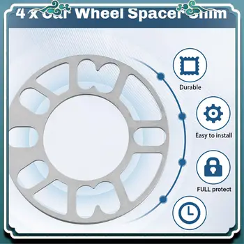 Premium 4PCS Aluminum Wheel Spacer Shims 1