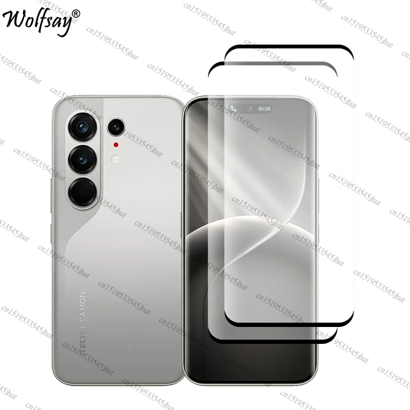 Premium Full Cover Tempered Glass Screen and Camera Protector