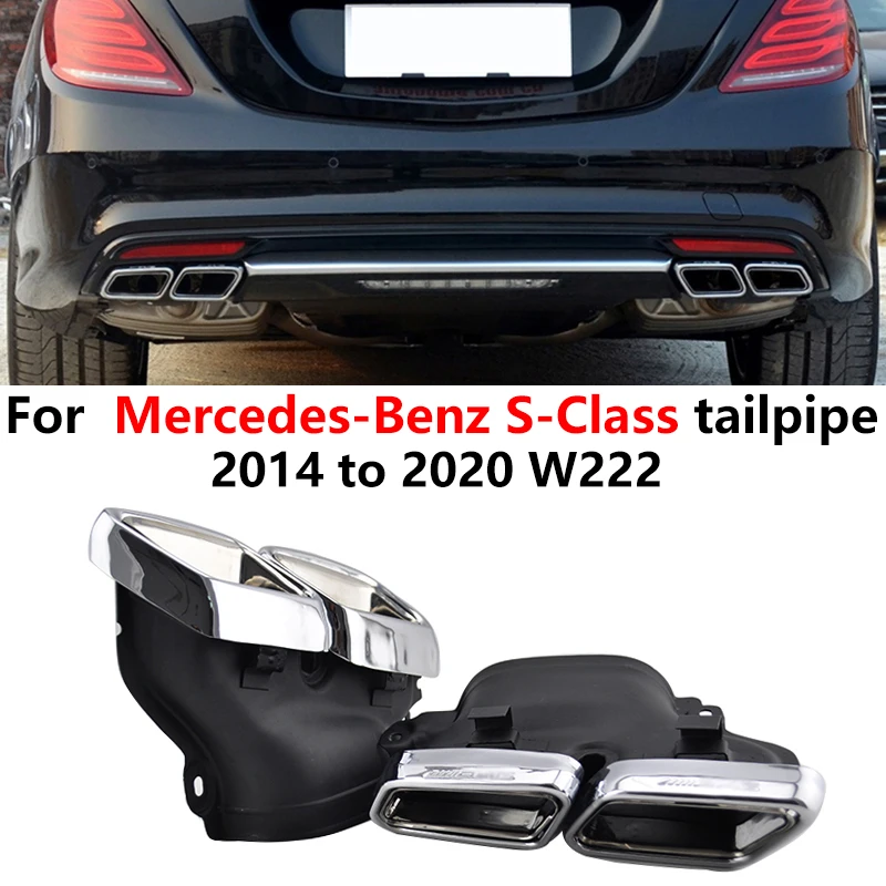 2個 車互換 For-benz C180 C200 C260 W212 アップデート C63 排気チップ マフラーチップ テールパイ マフラーカッター  排気チップカバートリムグロス 用 A B C E GLC CLS‑クラス W177 W247 W205 W213 マフラーカッター 用 ベンツABCE  GLC CLSクラスW177 W247 W205 1 ペア排気ヒントメルセデスベンツ W212 E クラス修正された AMG E63 4 アウトスクエアステンレスマフラーチップと互換
