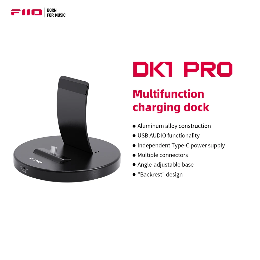 

FiiO DK1 Pro Multifunction Type C Charging Dock/Stand