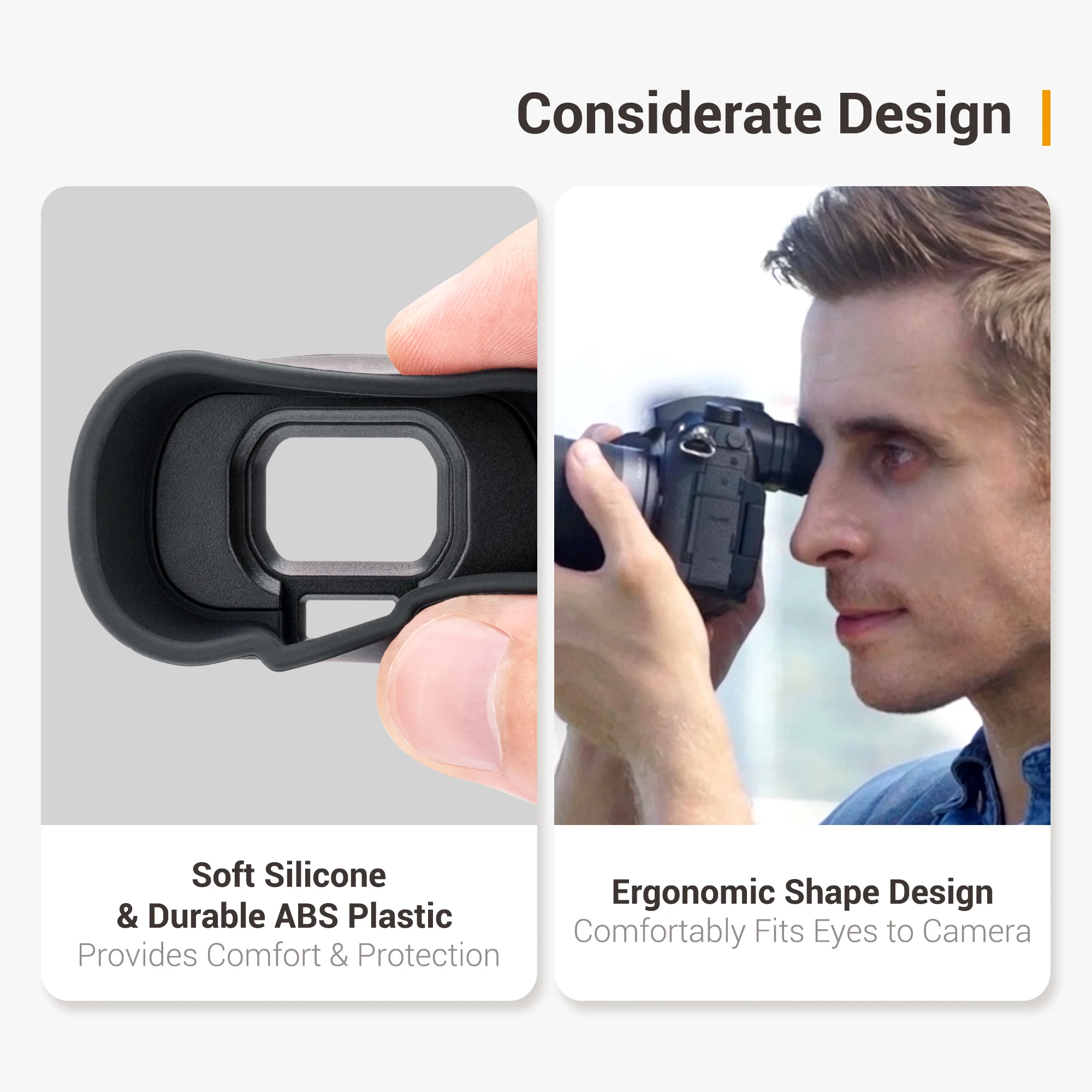 Cup para Panasonic DC-GH6 GH5S GH5, Substitui Panasonic 4YE1A561Z EyeCup