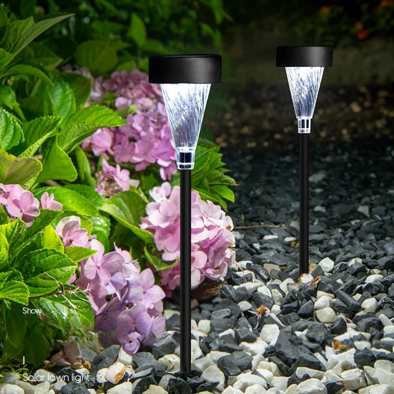 10Pcs Outdoors Solar Energy Lights Courtyard Villa Gardens Landscape Decors Waterproof Ground Insertion Lawn LED Landscape Lamps