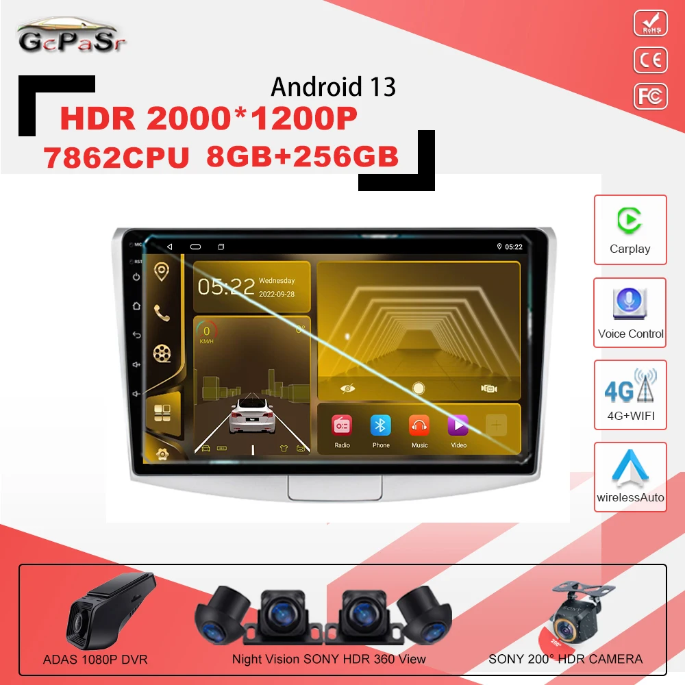 

Android 13 7862CPU автомобильный android для Volkswagen Passat 7 B7 B6 Mogatan BT CC 2011 - 2015 автомобильный радиоприемник Мультимедиа android радио GPS