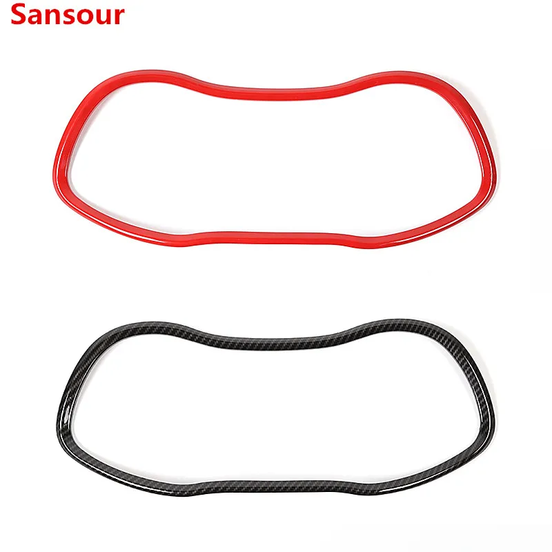 

Sansour Interior Mouldings For Dodge Challenger Car Dashboard Decoration Cover Ring Stickers For Dodge Challenger 2015-2020